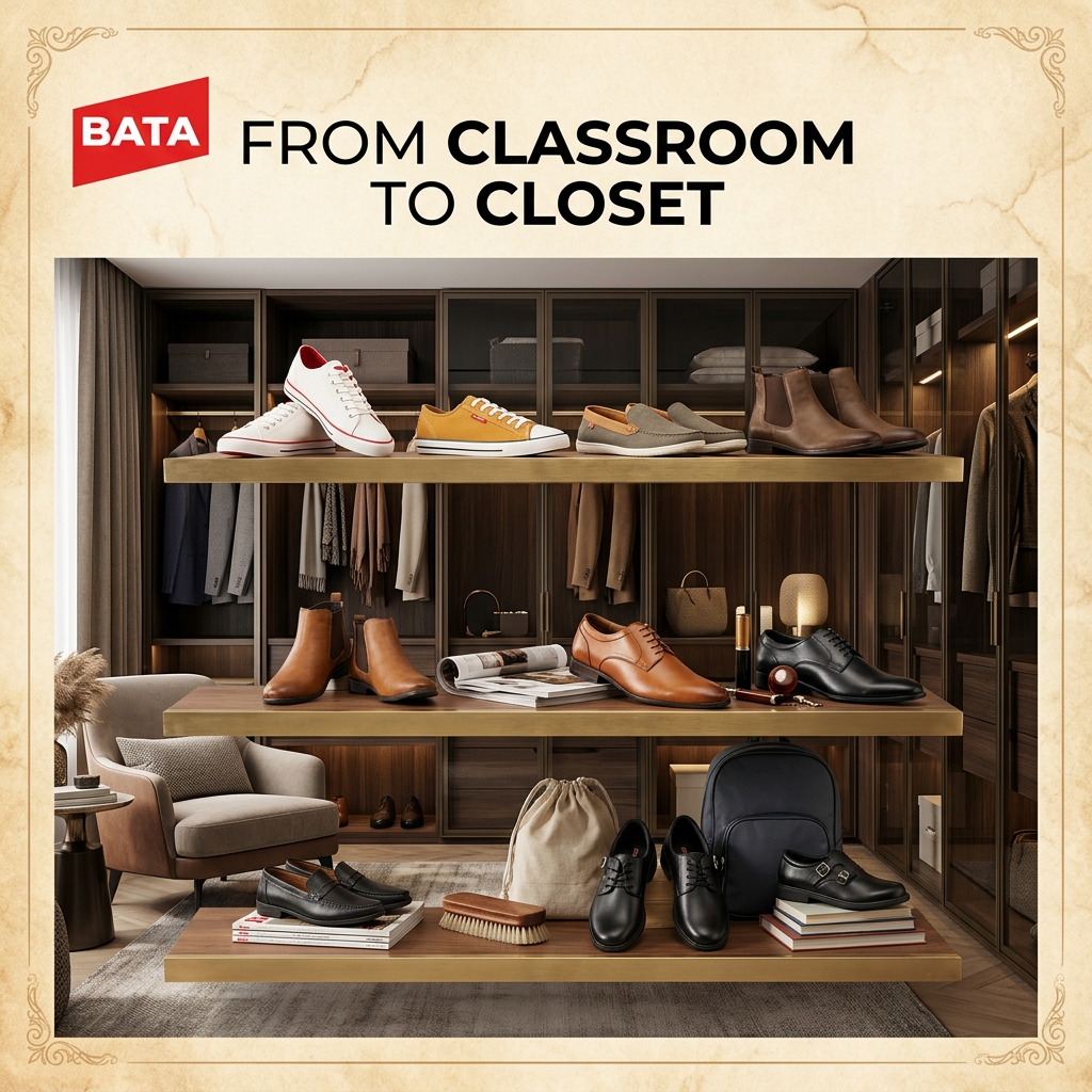 Bata Every Walk Is A Rampwalk Campaign Graphic