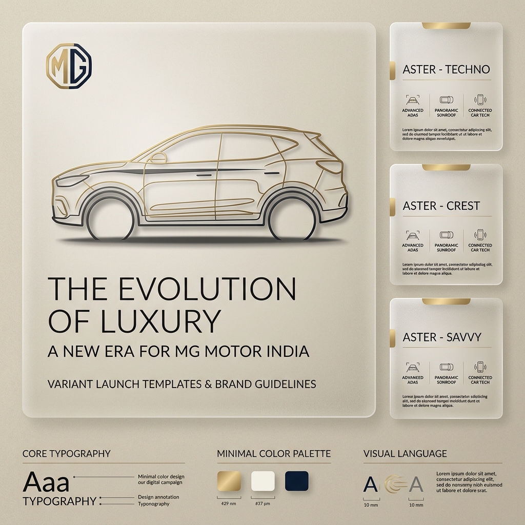 MG Motor India Operations Uplift Campaign Graphic